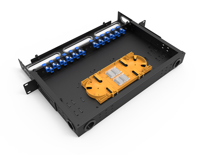 1U固定式光纤配线架